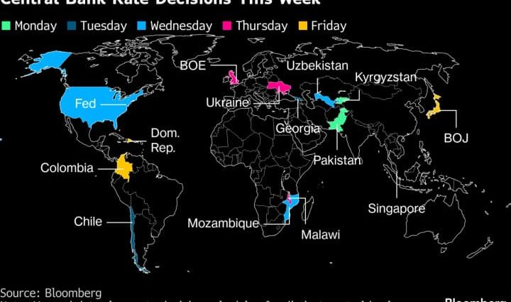 Global Rate Decisions Span Ukraine, Chile and Mozambique