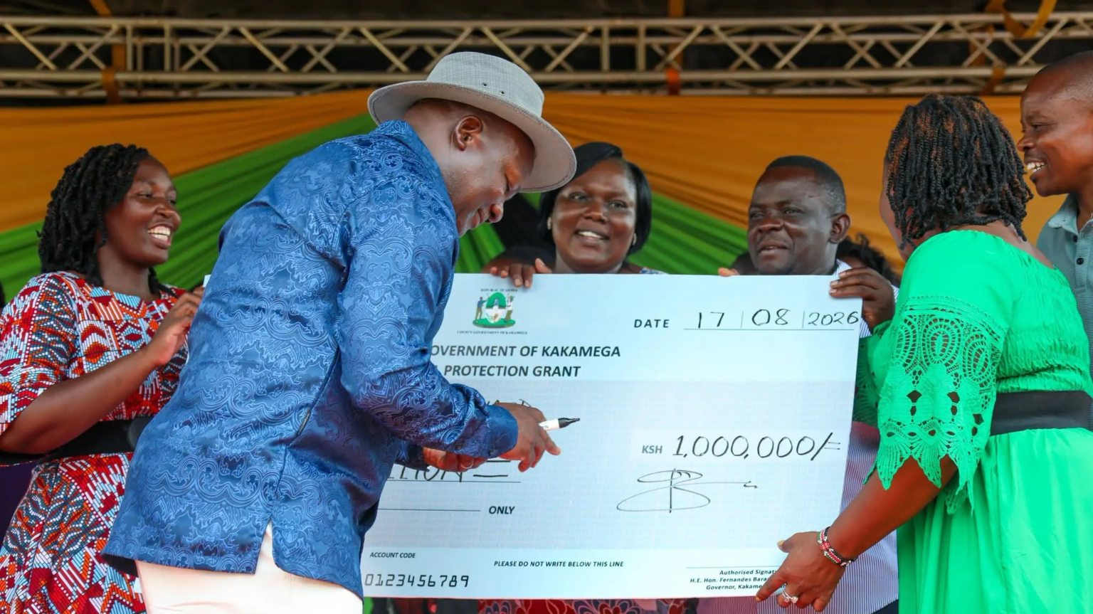 Kakamega Releases $416,000 Social Protection Grants