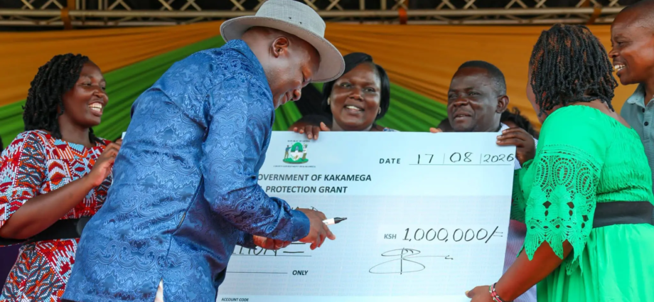 Kakamega Releases $416,000 Social Protection Grants