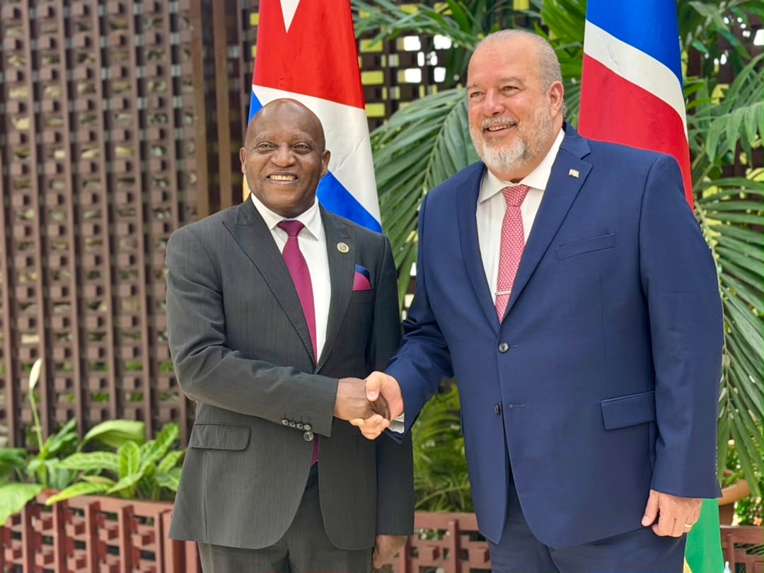 Namibia PM in Havana for Talks on Water, Youth and Trade Cooperation