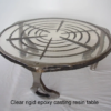 Clear Rigid Epoxy Casting Resin Table Project