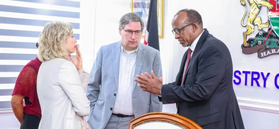 Duale Meets US Delegation on Health Financing Reform