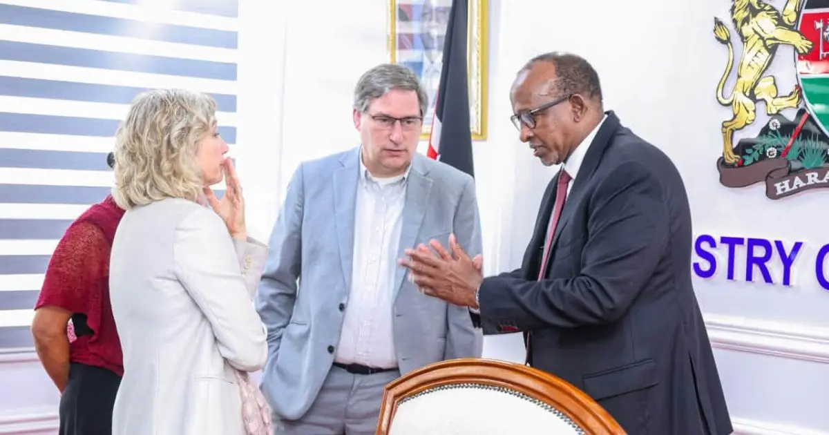 Duale Meets US Delegation on Health Financing Reform