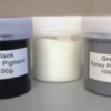 Pigment Grey Black White