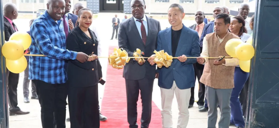 Realeather Commissions First Warehouse at Kenya Leather Park