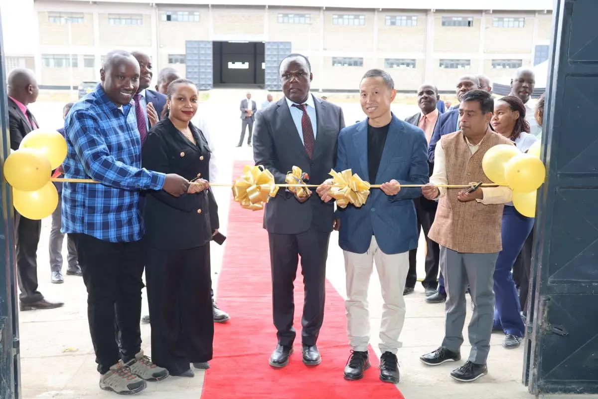 Realeather Commissions First Warehouse at Kenya Leather Park